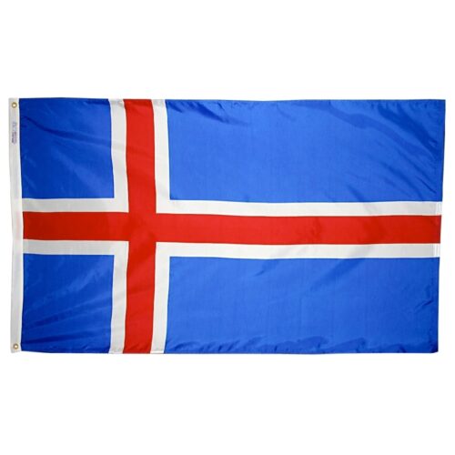 Iceland Flag Grommets