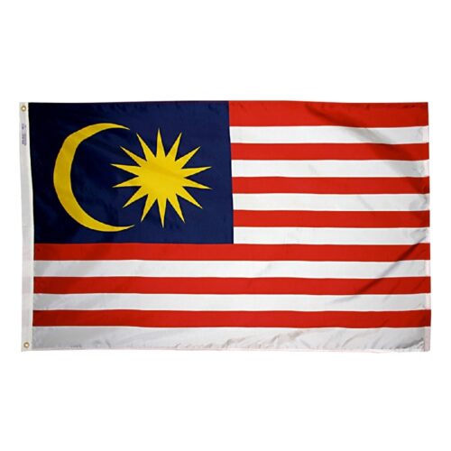 Nylon Malaysia Flag Grommets Finish
