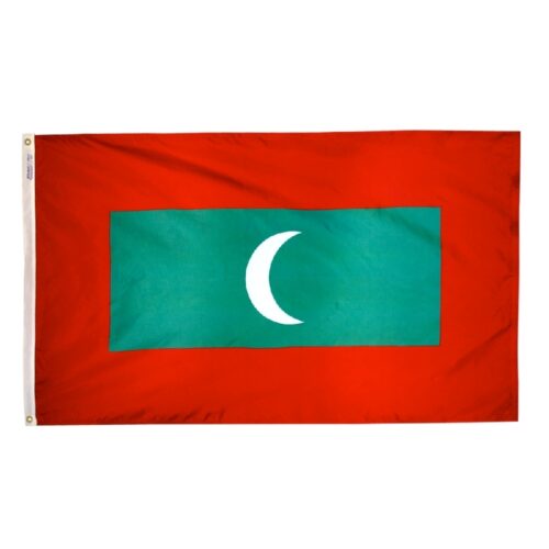 Nylon Maldives Flag Grommets Finish