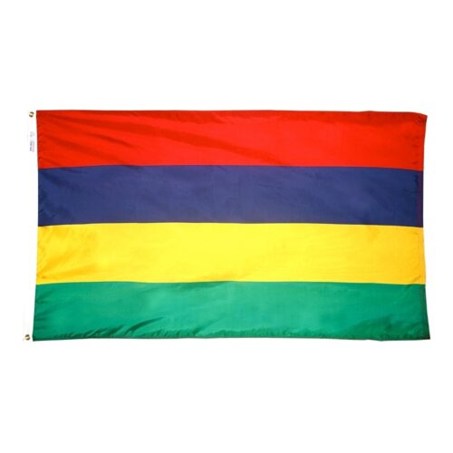Nylon Mauritius Flag Grommets Finish