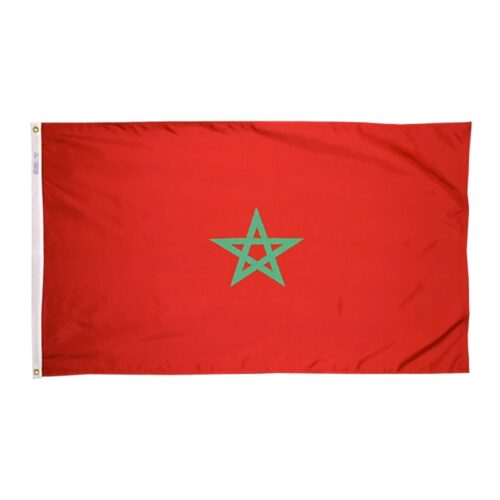 Nylon Morocco Flag Grommets Finish