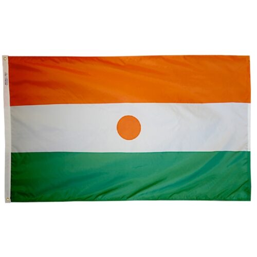 Nylon Niger Flag Grommets Finish