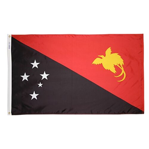 Nylon Papua New Guinea Flag