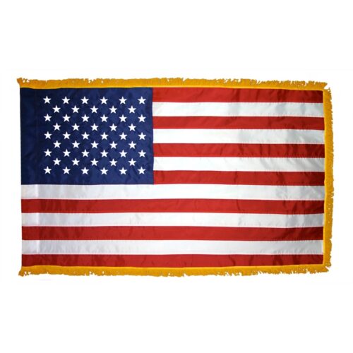 Nylon American Flag Fringe Finish