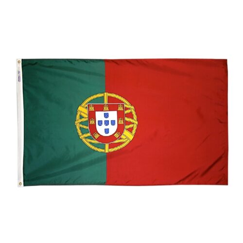 Nylon Portugal Flag Grommets Finish
