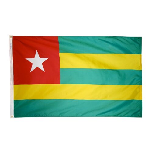 Nylon Togo Flag Grommets Finish