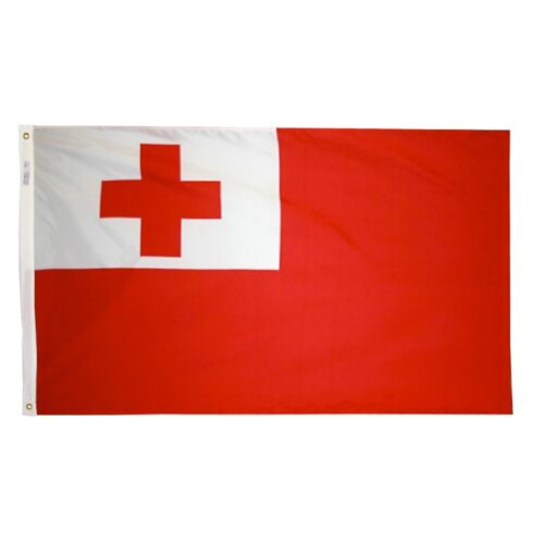 Nylon Tonga Flag Grommets Finish