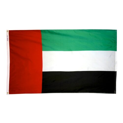 Nylon United Arab Emirates Flag Grommets Finish