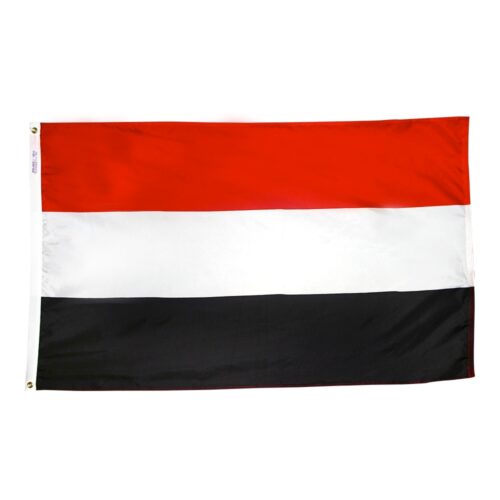 Nylon Yemen Flag Grommets Finish