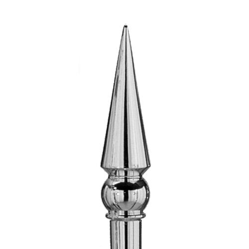 Round Spear Silver