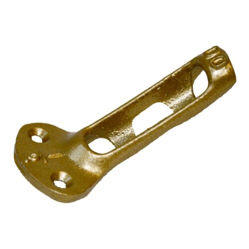 Aluminum Diameter Bracket Gold Finish