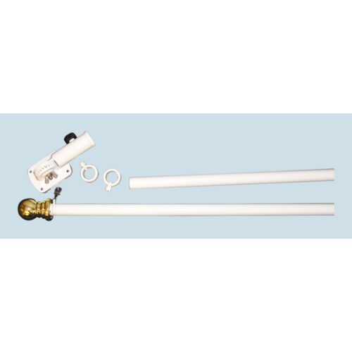 Spinning Pole Set White With Ball