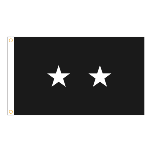 US Space Force 2 Star General Officer Flag - Grommets