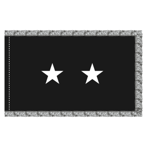 US Space Force 2 Star General Officer Flag - Fringe