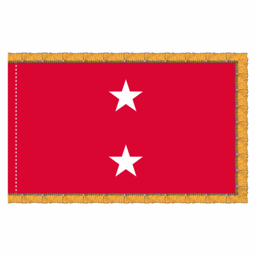USMC 2 Star General Officer Flag - Fringe