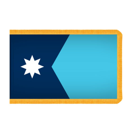 Minnesota Flag Fringe Finish