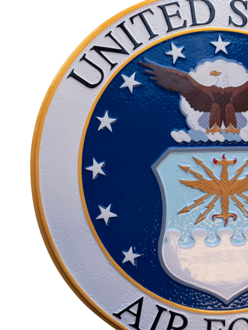 Air Force Wall Seal Close Up