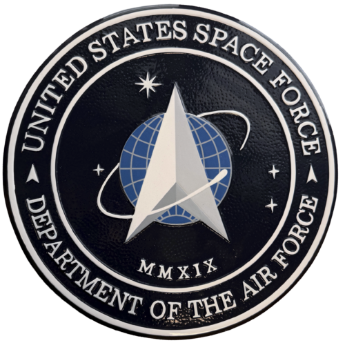 Space Force Wall Seal Painted Wood Finish